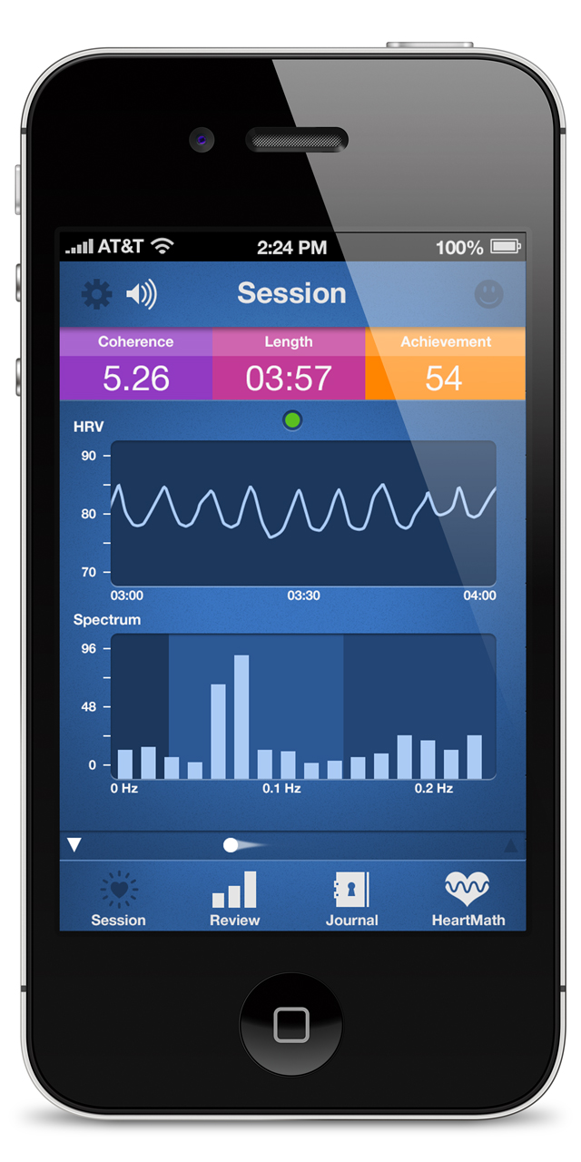 achterstalligheid Toepassen achterzijde HeartMath Benelux - Inner Balance™ Trainer (Bluetooth sensor) + Online  Training